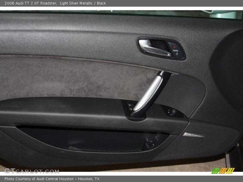 Light Silver Metallic / Black 2008 Audi TT 2.0T Roadster