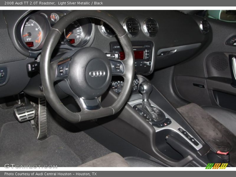 Light Silver Metallic / Black 2008 Audi TT 2.0T Roadster