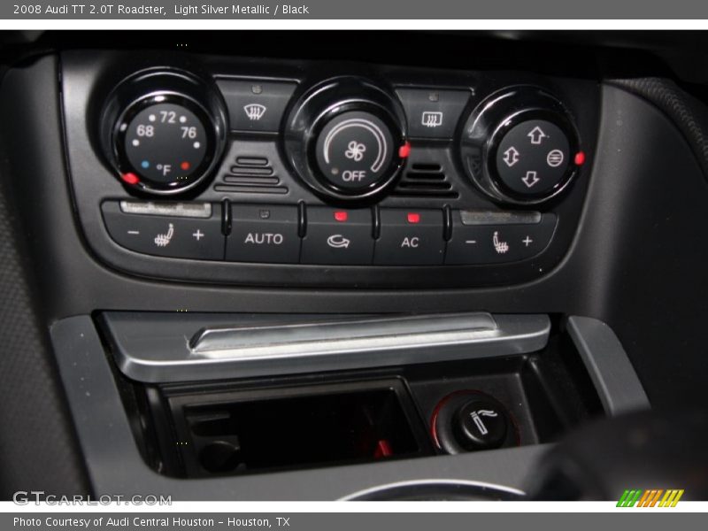 Light Silver Metallic / Black 2008 Audi TT 2.0T Roadster