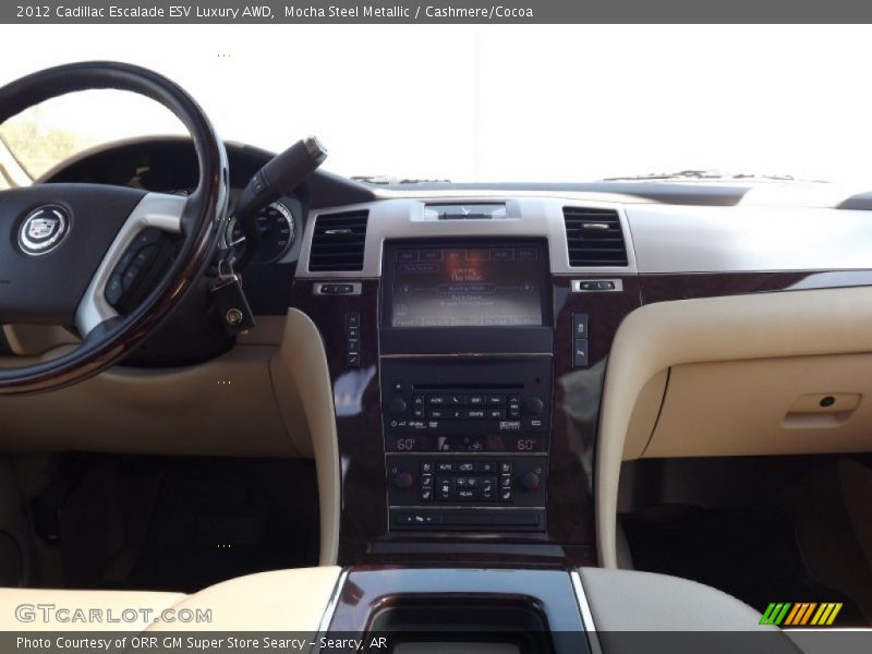 Mocha Steel Metallic / Cashmere/Cocoa 2012 Cadillac Escalade ESV Luxury AWD