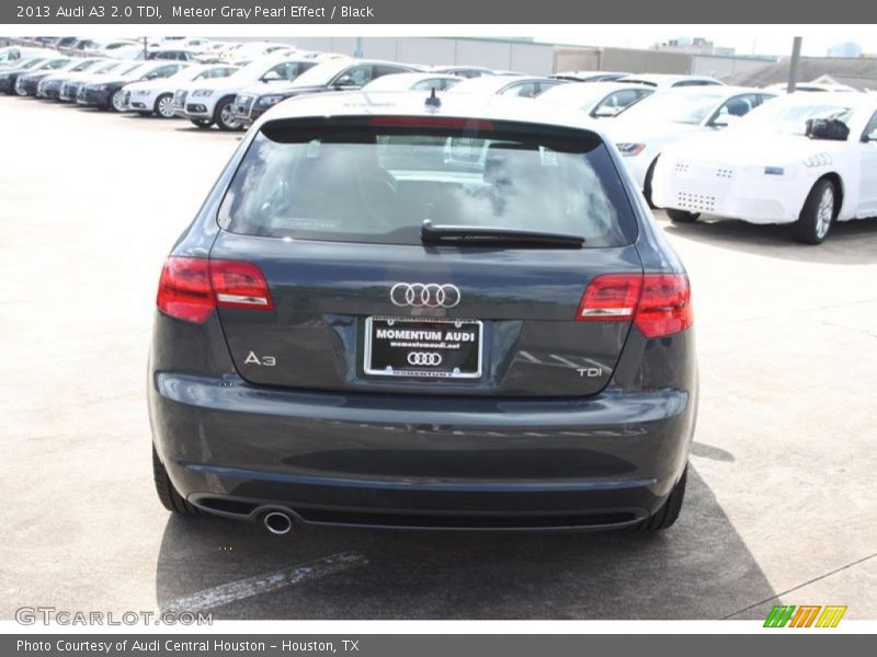 Meteor Gray Pearl Effect / Black 2013 Audi A3 2.0 TDI