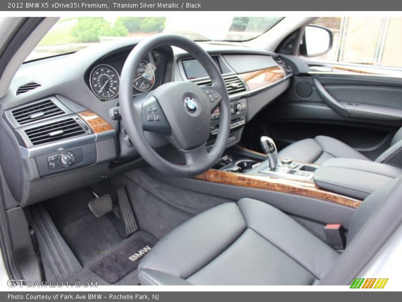 Black Interior - 2012 X5 xDrive35i Premium 