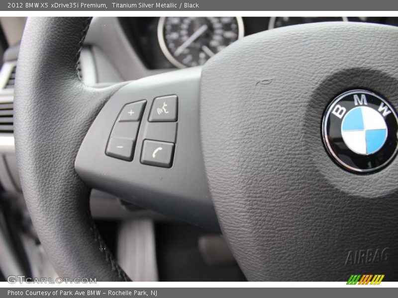 Controls of 2012 X5 xDrive35i Premium