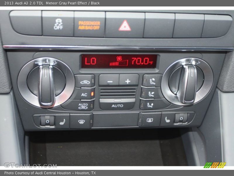 Controls of 2013 A3 2.0 TDI