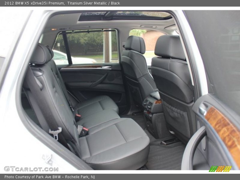 Rear Seat of 2012 X5 xDrive35i Premium