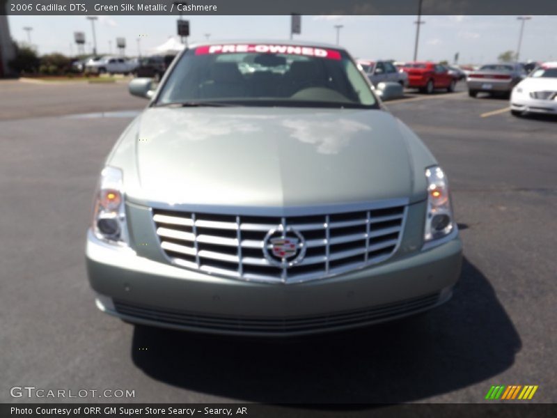 Green Silk Metallic / Cashmere 2006 Cadillac DTS