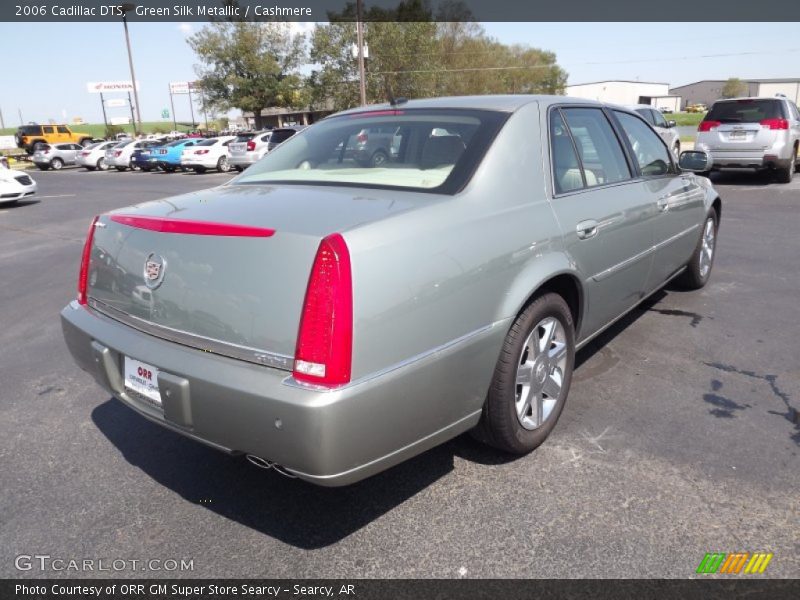 Green Silk Metallic / Cashmere 2006 Cadillac DTS