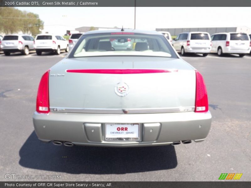 Green Silk Metallic / Cashmere 2006 Cadillac DTS