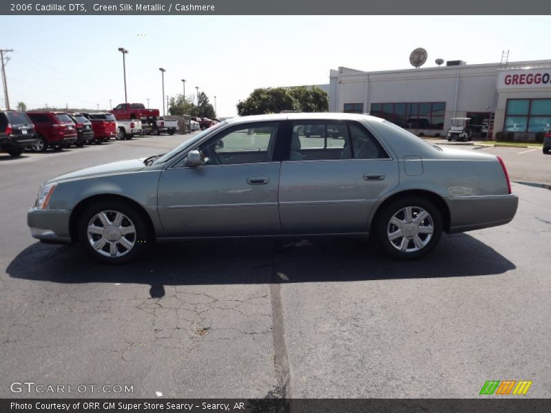 Green Silk Metallic / Cashmere 2006 Cadillac DTS