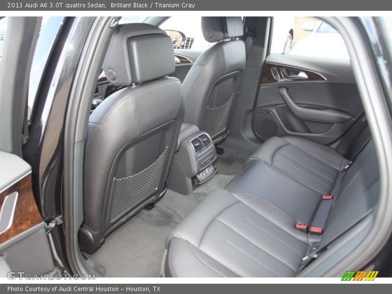 Brilliant Black / Titanium Gray 2013 Audi A6 3.0T quattro Sedan