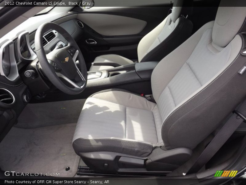 Front Seat of 2012 Camaro LS Coupe