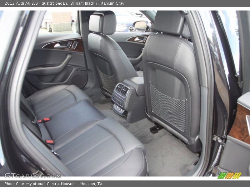 Brilliant Black / Titanium Gray 2013 Audi A6 3.0T quattro Sedan