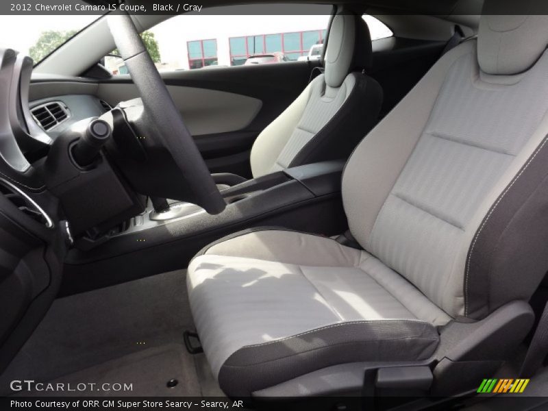 Front Seat of 2012 Camaro LS Coupe