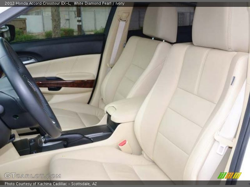 Front Seat of 2012 Accord Crosstour EX-L