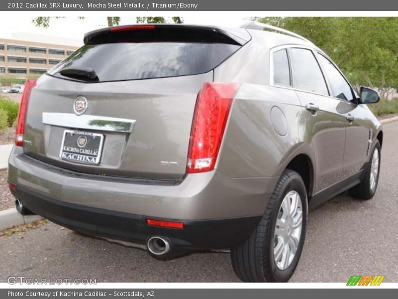 Mocha Steel Metallic / Titanium/Ebony 2012 Cadillac SRX Luxury
