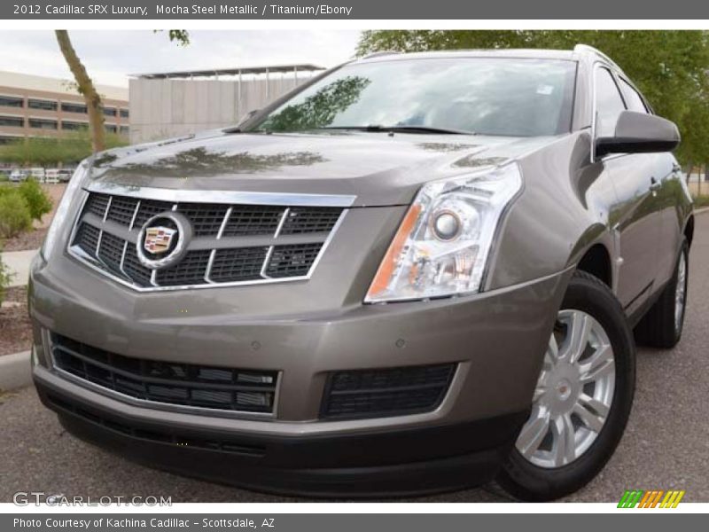 Mocha Steel Metallic / Titanium/Ebony 2012 Cadillac SRX Luxury