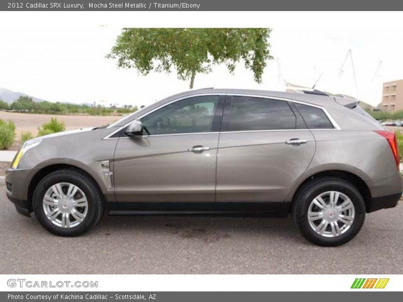 Mocha Steel Metallic / Titanium/Ebony 2012 Cadillac SRX Luxury