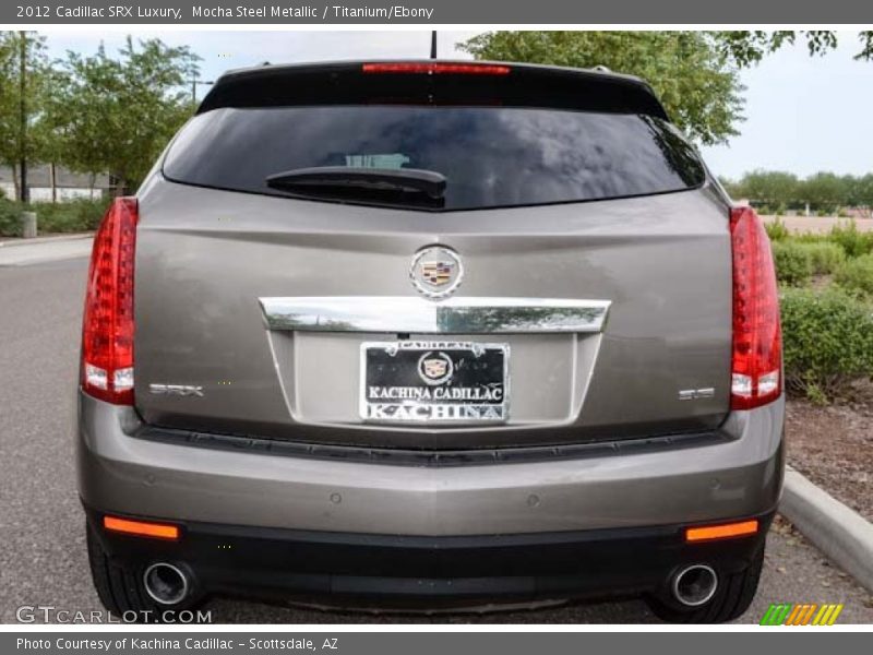 Mocha Steel Metallic / Titanium/Ebony 2012 Cadillac SRX Luxury