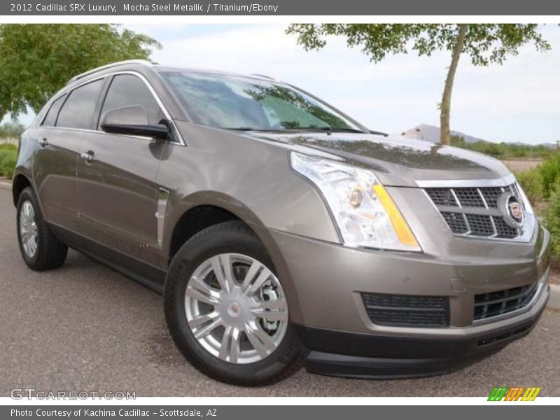 Mocha Steel Metallic / Titanium/Ebony 2012 Cadillac SRX Luxury