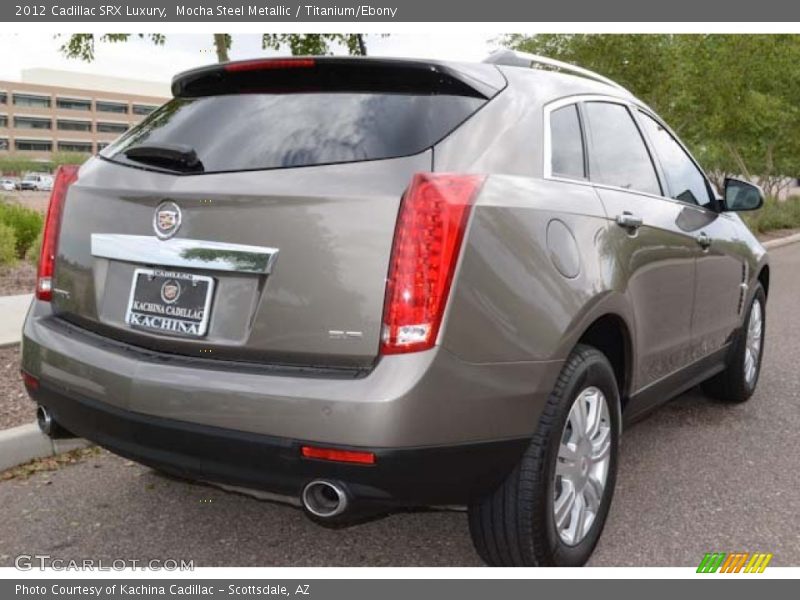 Mocha Steel Metallic / Titanium/Ebony 2012 Cadillac SRX Luxury