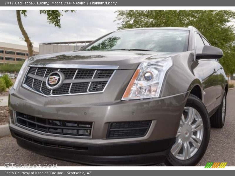 Mocha Steel Metallic / Titanium/Ebony 2012 Cadillac SRX Luxury