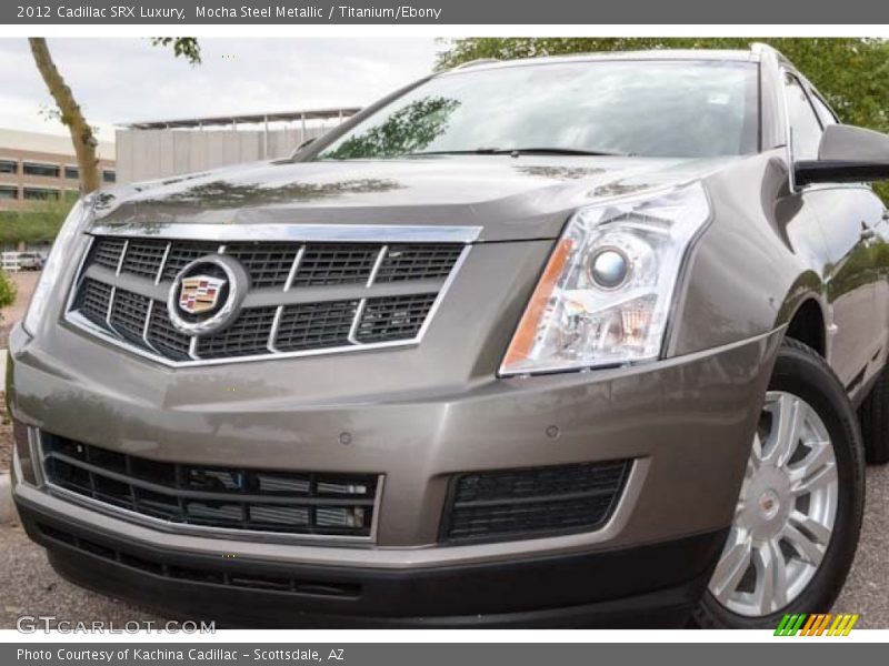 Mocha Steel Metallic / Titanium/Ebony 2012 Cadillac SRX Luxury