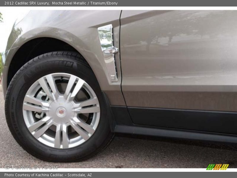 Mocha Steel Metallic / Titanium/Ebony 2012 Cadillac SRX Luxury