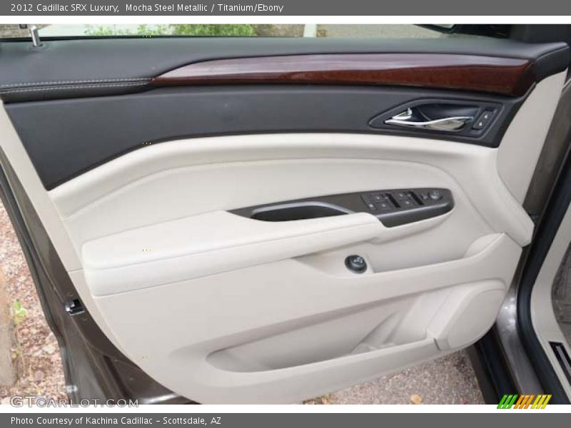 Mocha Steel Metallic / Titanium/Ebony 2012 Cadillac SRX Luxury