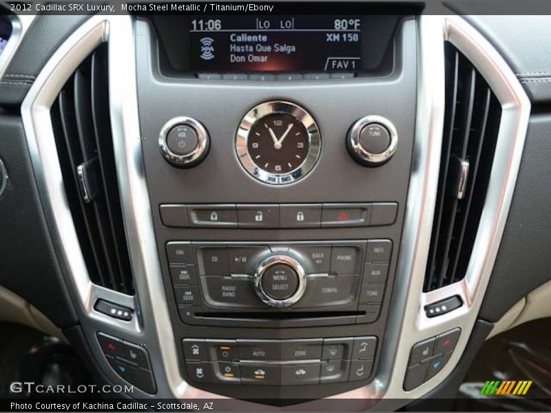 Mocha Steel Metallic / Titanium/Ebony 2012 Cadillac SRX Luxury