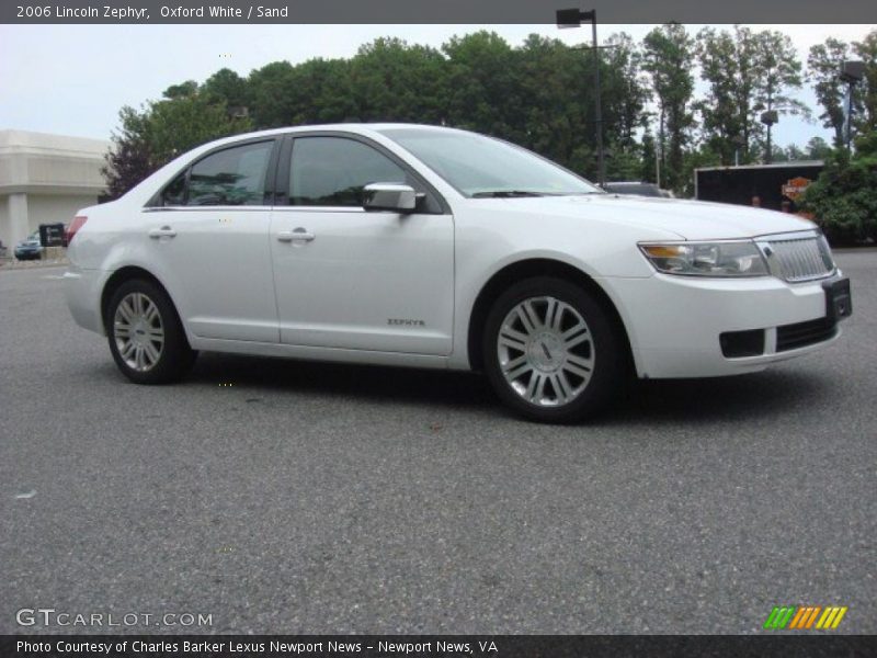 Oxford White / Sand 2006 Lincoln Zephyr