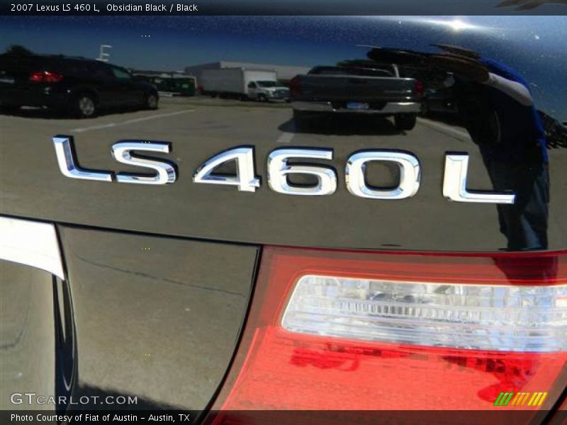 Obsidian Black / Black 2007 Lexus LS 460 L