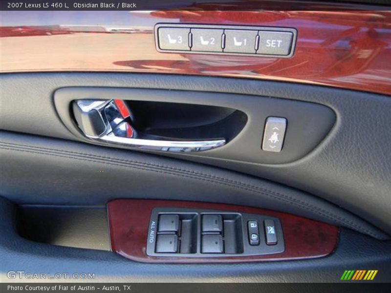 Obsidian Black / Black 2007 Lexus LS 460 L