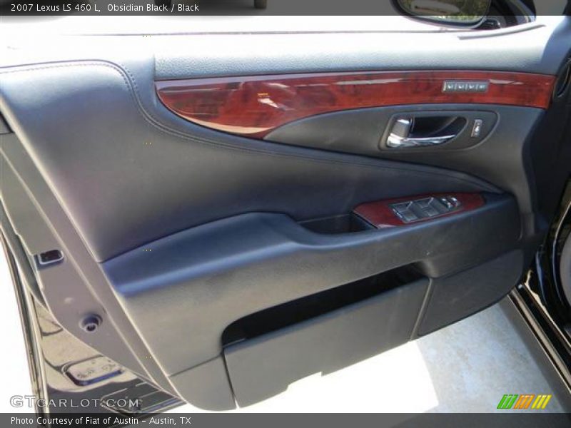 Obsidian Black / Black 2007 Lexus LS 460 L
