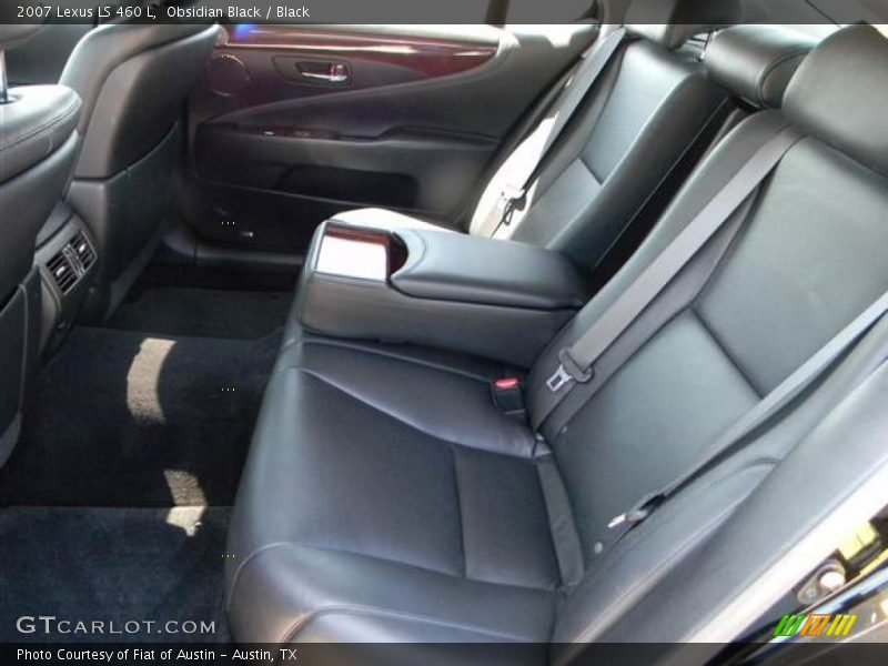 Obsidian Black / Black 2007 Lexus LS 460 L