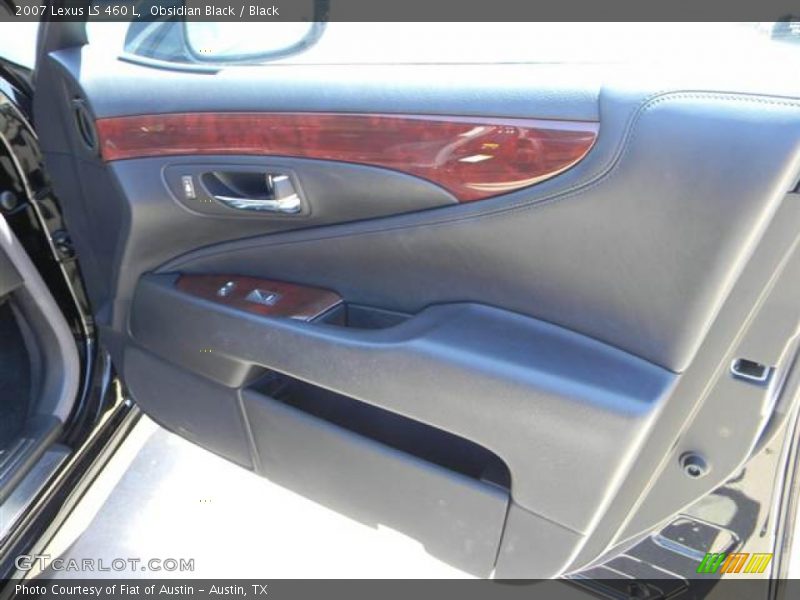 Obsidian Black / Black 2007 Lexus LS 460 L