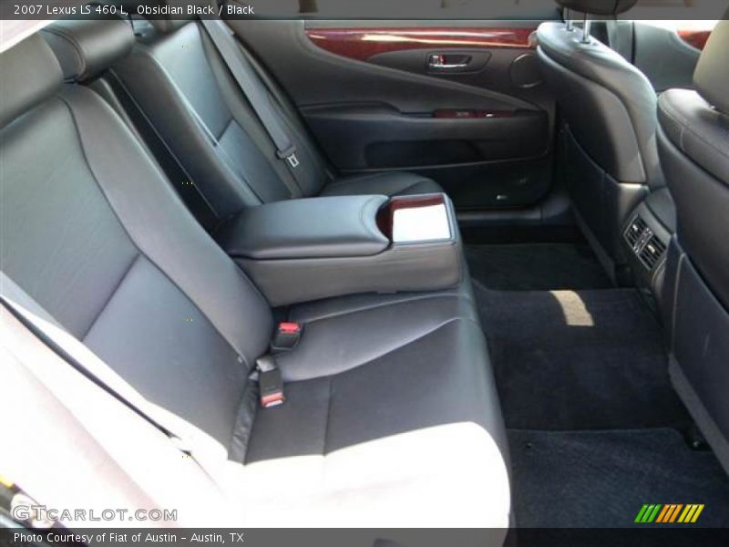 Obsidian Black / Black 2007 Lexus LS 460 L