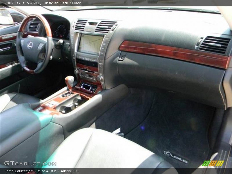 Obsidian Black / Black 2007 Lexus LS 460 L