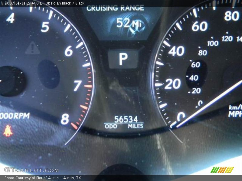 Obsidian Black / Black 2007 Lexus LS 460 L