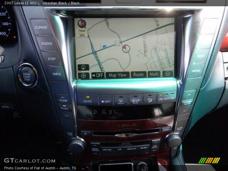 Obsidian Black / Black 2007 Lexus LS 460 L