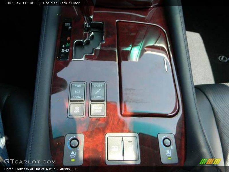 Obsidian Black / Black 2007 Lexus LS 460 L