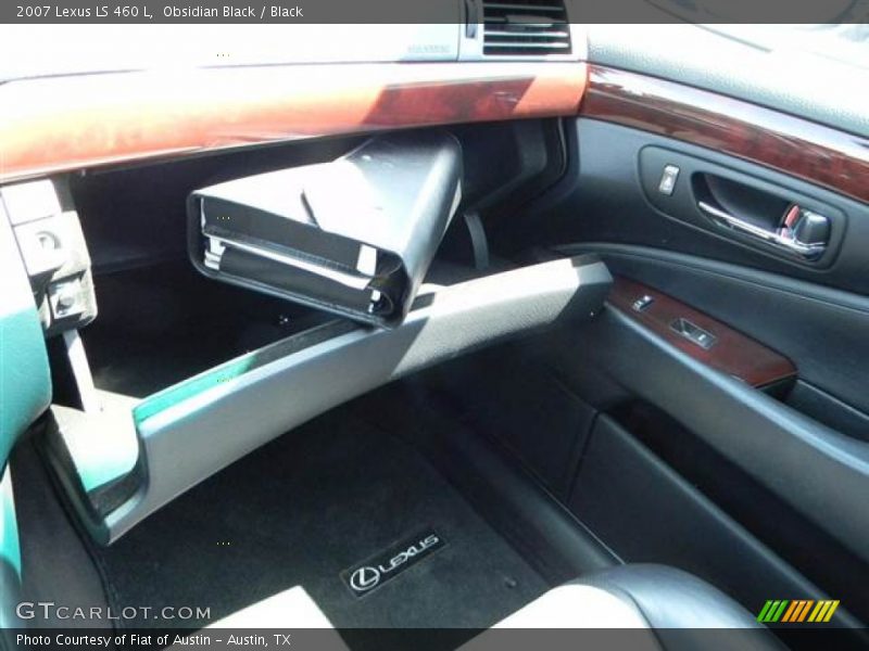 Obsidian Black / Black 2007 Lexus LS 460 L