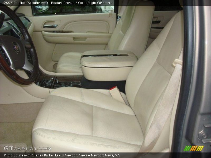 Radiant Bronze / Cocoa/Light Cashmere 2007 Cadillac Escalade AWD