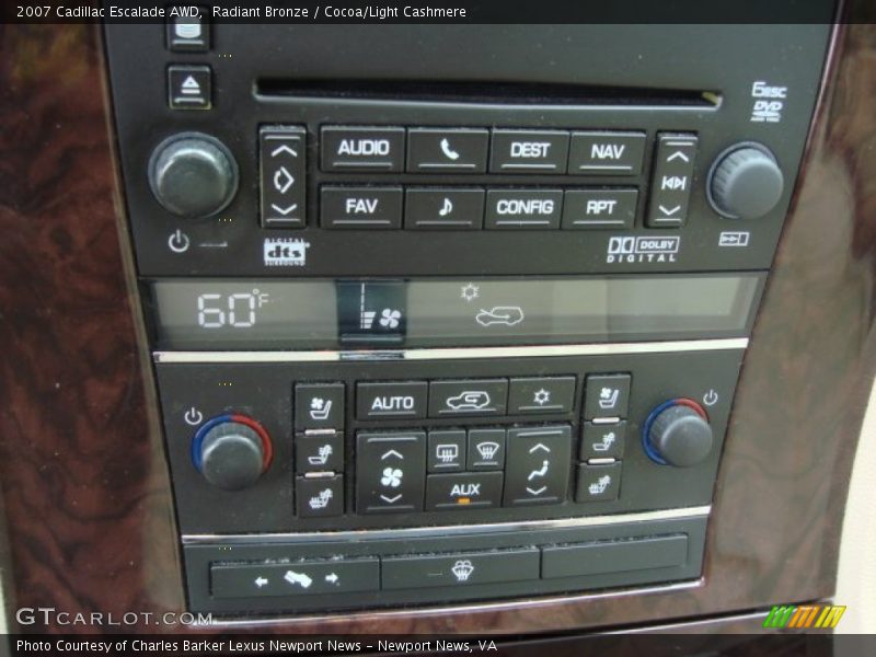 Radiant Bronze / Cocoa/Light Cashmere 2007 Cadillac Escalade AWD