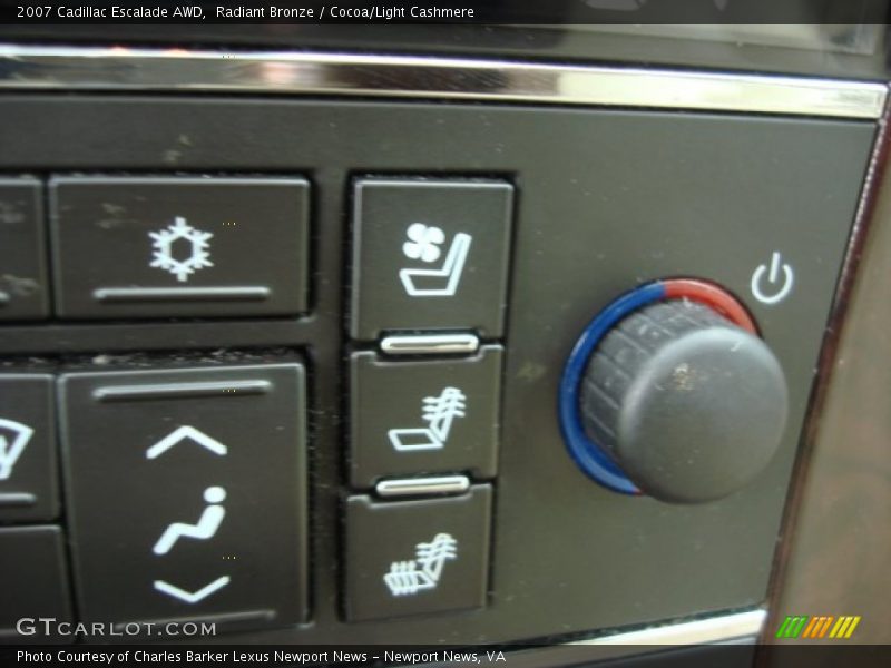 Radiant Bronze / Cocoa/Light Cashmere 2007 Cadillac Escalade AWD