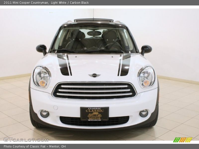 Light White / Carbon Black 2011 Mini Cooper Countryman