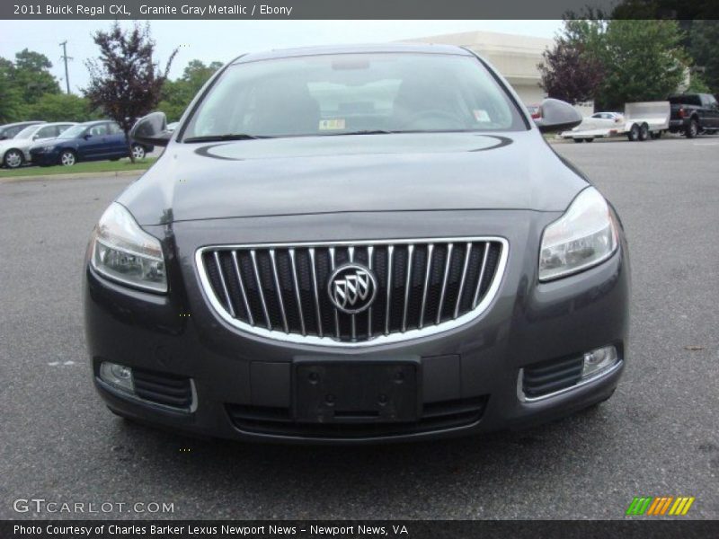 Granite Gray Metallic / Ebony 2011 Buick Regal CXL