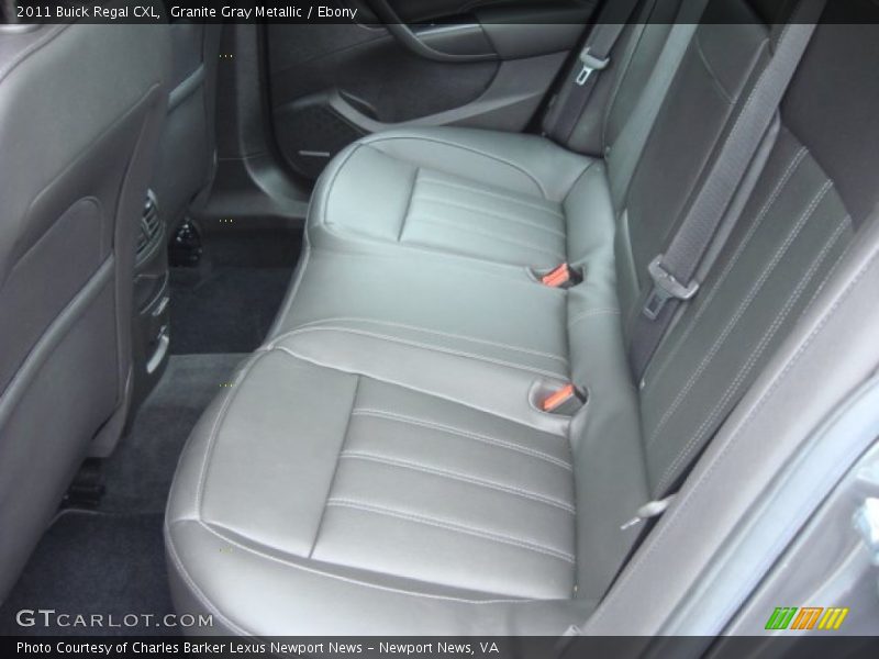 Rear Seat of 2011 Regal CXL