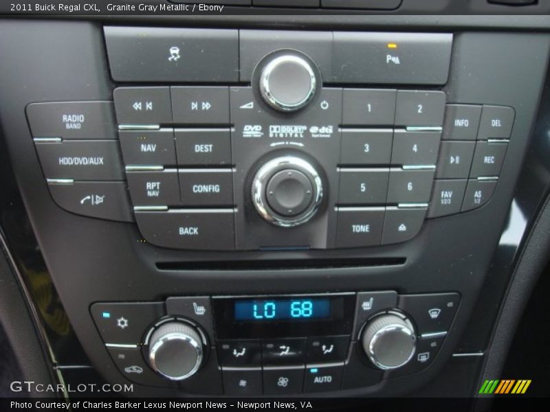 Controls of 2011 Regal CXL