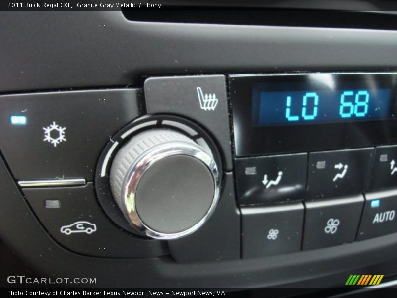 Controls of 2011 Regal CXL