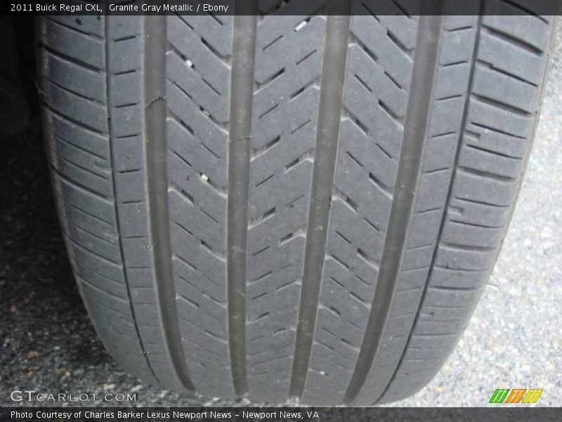 Granite Gray Metallic / Ebony 2011 Buick Regal CXL